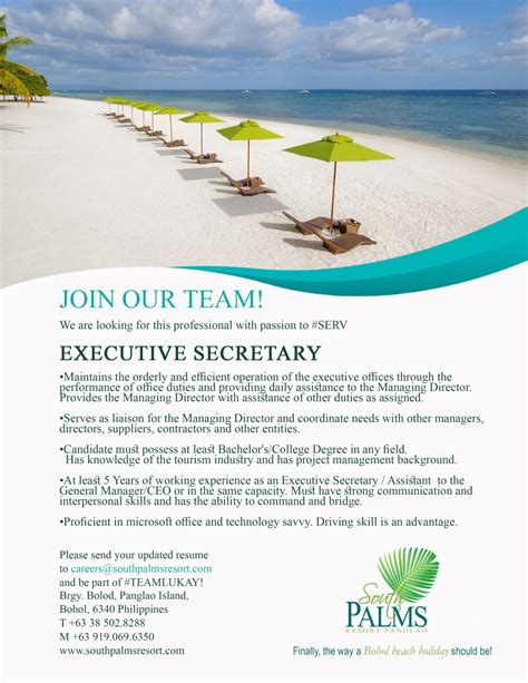 panglao job hiring|200+ Jobs, Employment in Panglao Island 30 June, 2024.
